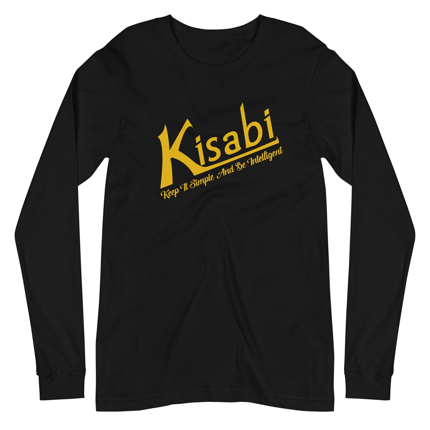 Kisabi® Logo Unisex Long Sleeve T-Shirt