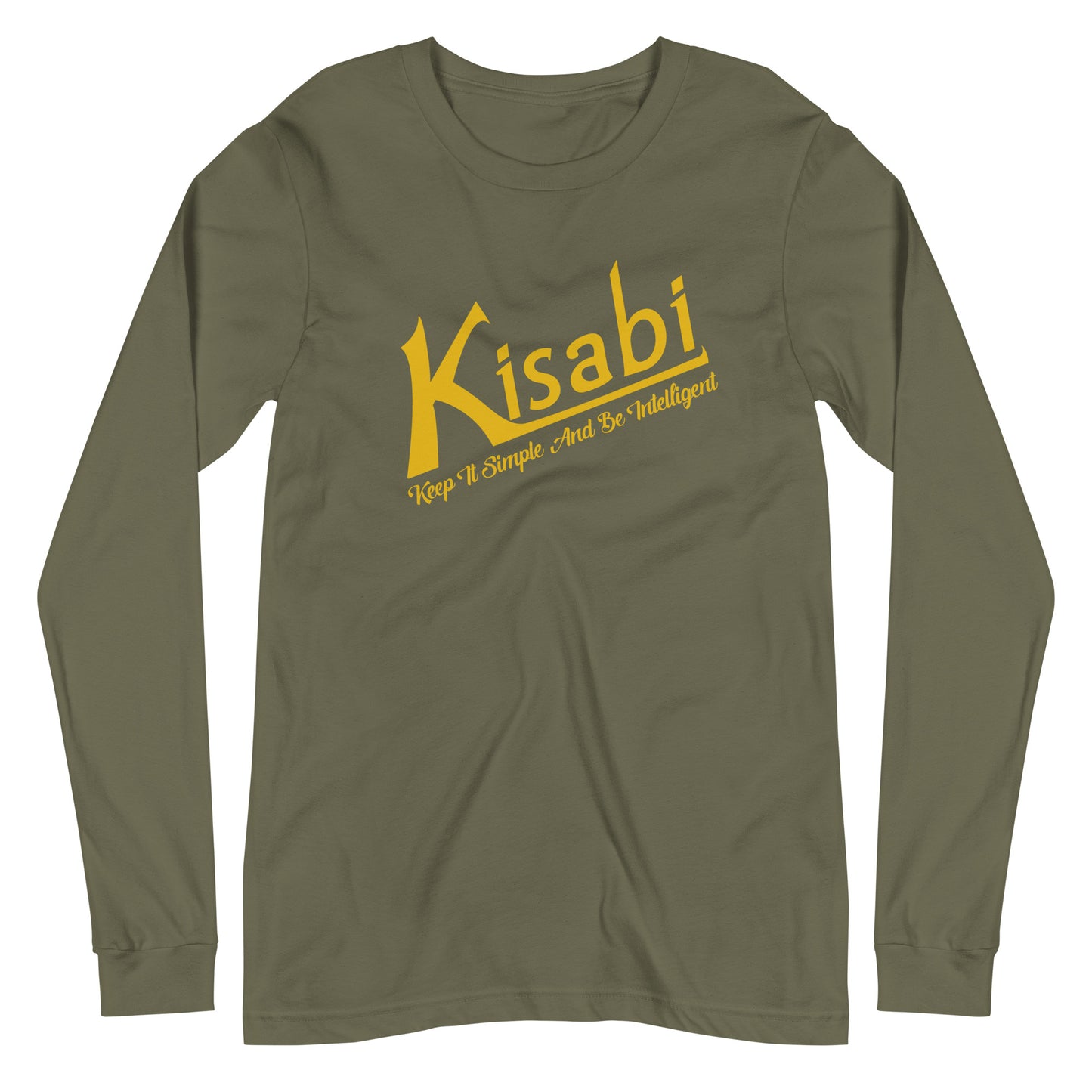 Kisabi® Logo Unisex Long Sleeve T-Shirt