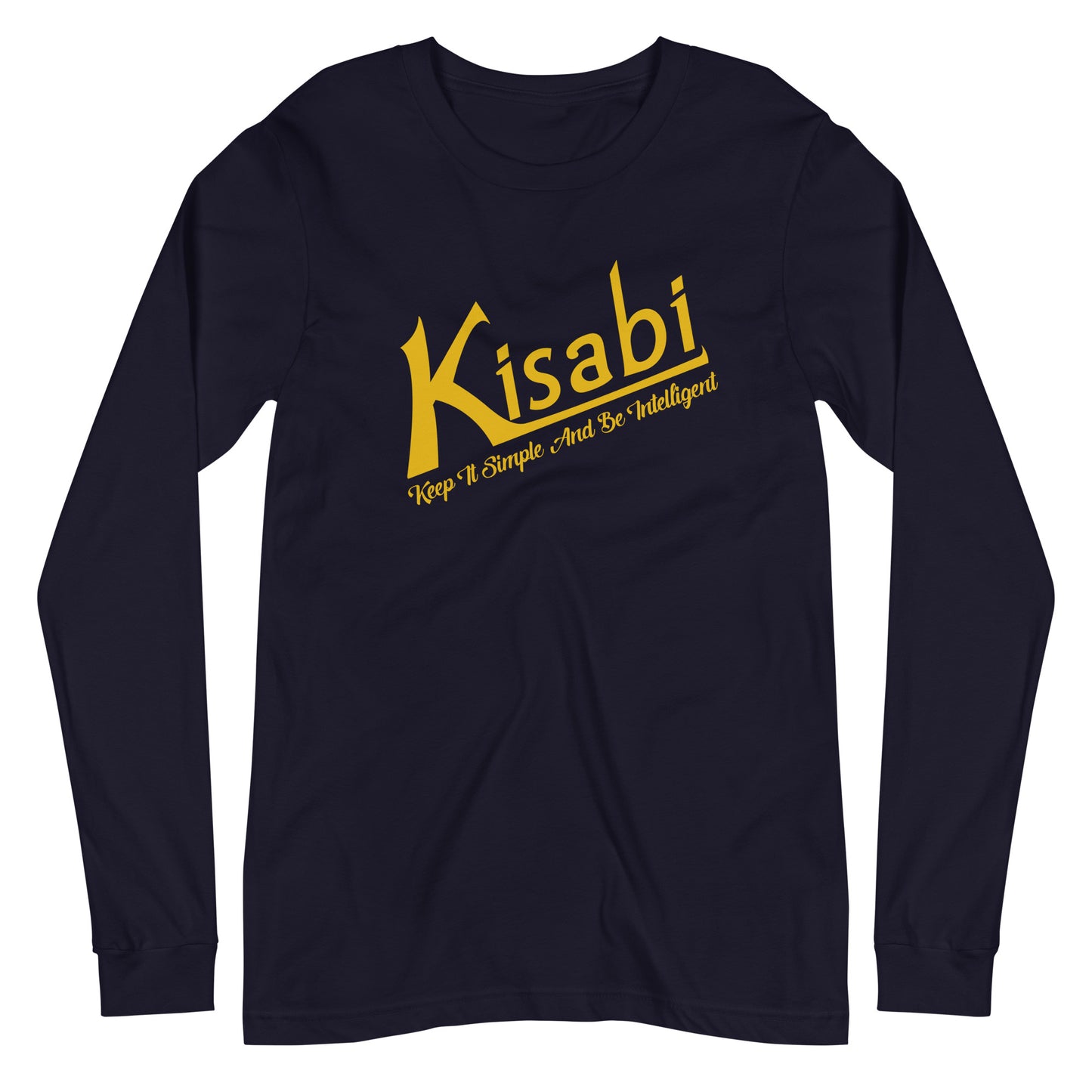 Kisabi® Logo Unisex Long Sleeve T-Shirt