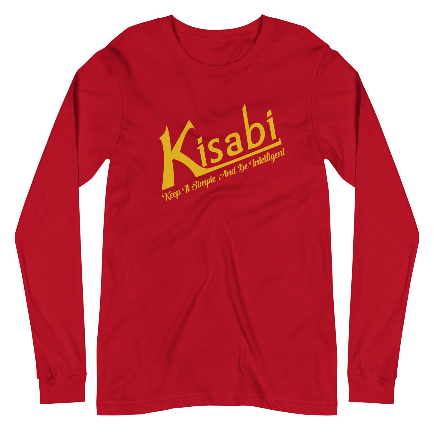 Kisabi® Logo Unisex Long Sleeve T-Shirt