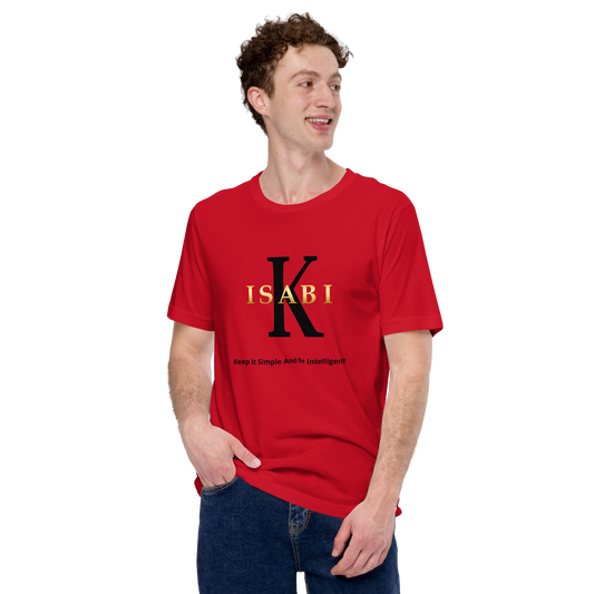 K-ISABI Unisex Short Sleeve  T-Shirt