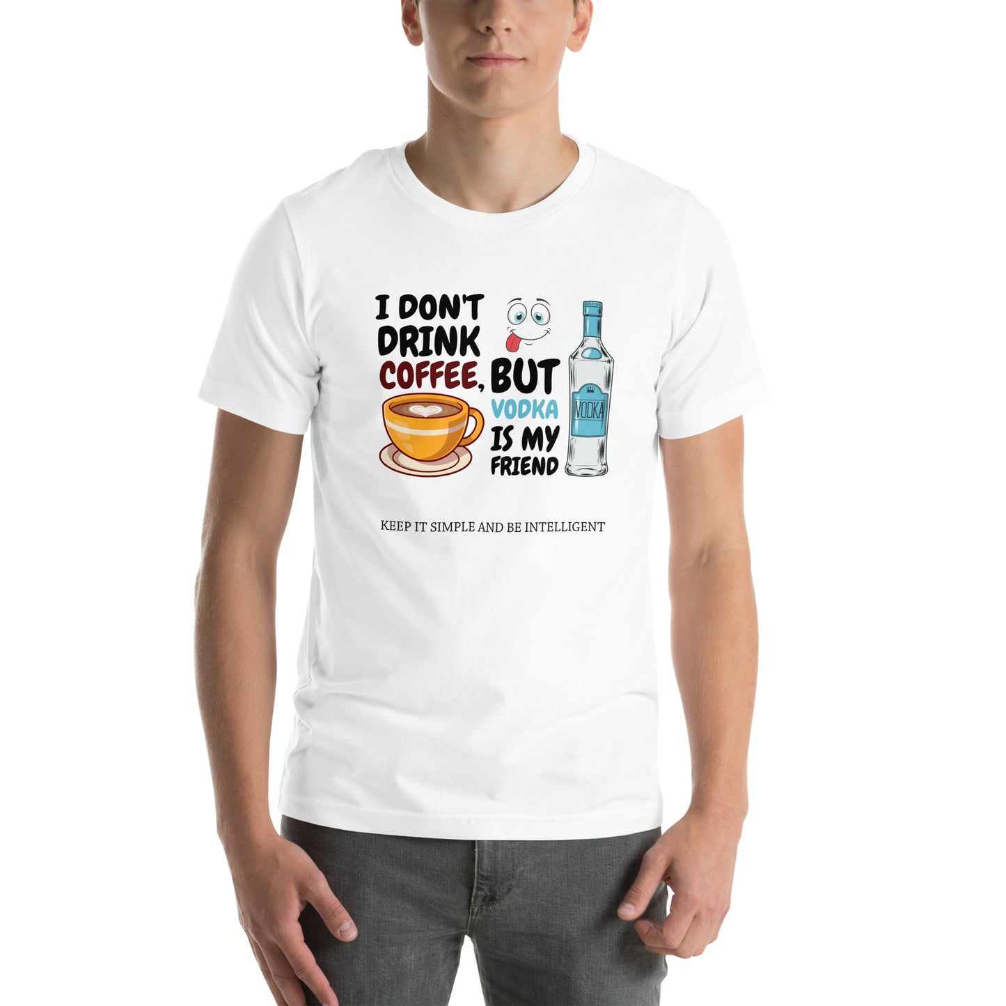 I Don't Drink Coffee Unisex T-Shirt By KISABI®