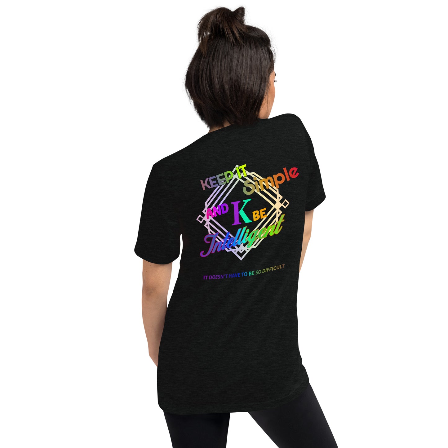 K Diamond Explained Unisex Short Sleeve T-Shirt