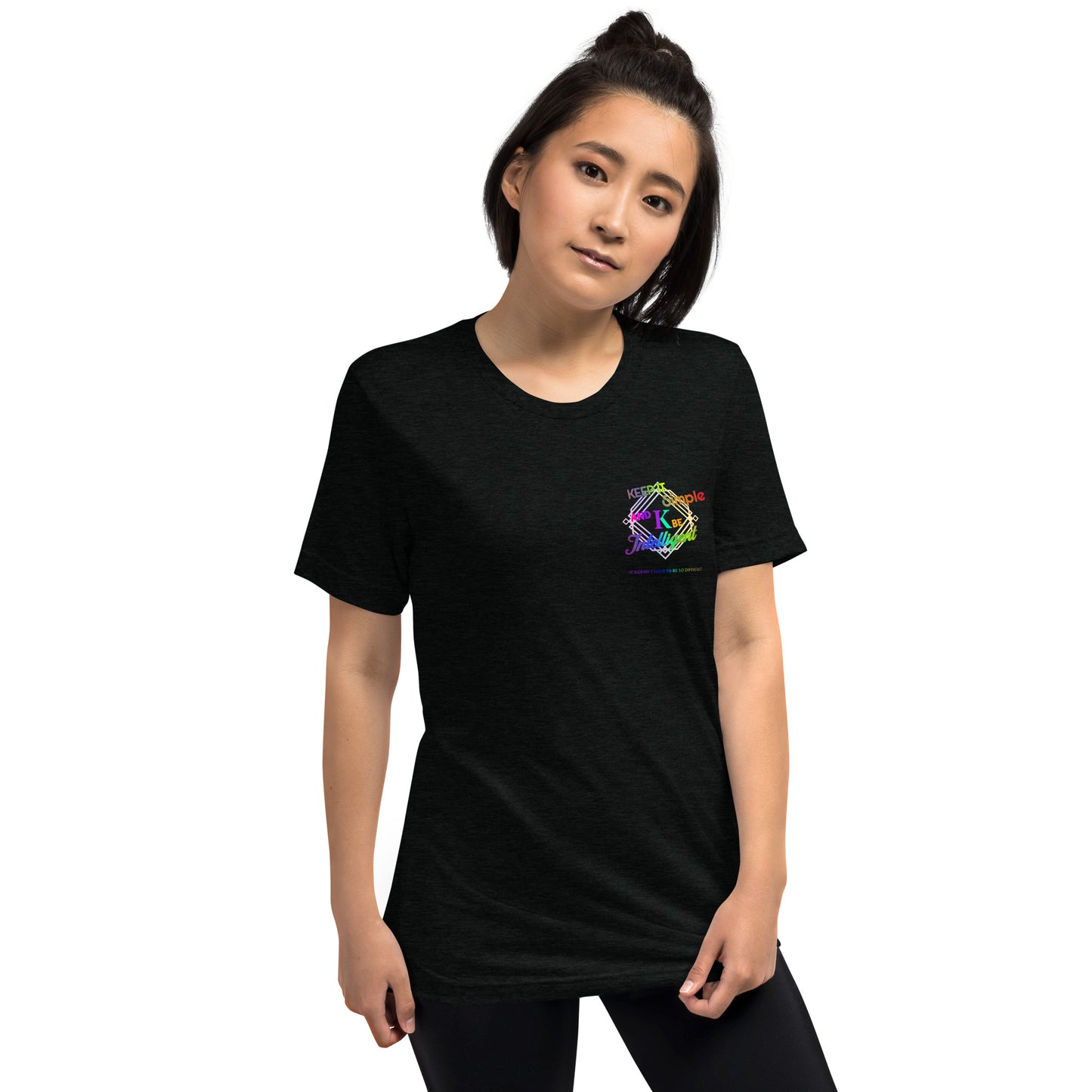 K Diamond Explained Unisex Short Sleeve T-Shirt