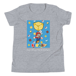 Mario Youth Short Sleeve T-Shirt By KISABI®