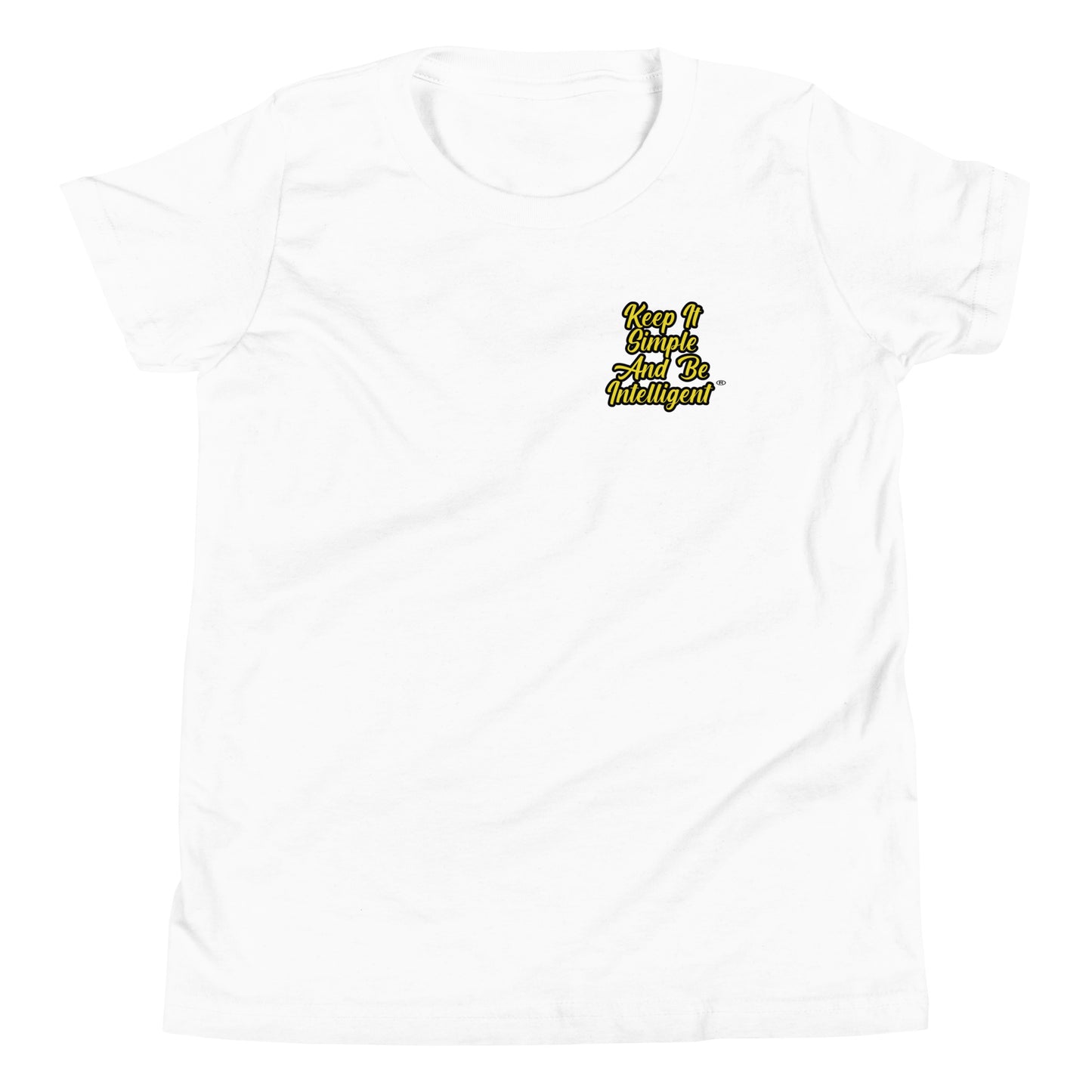 Keep It Simple And Be Intelligent® Youth Short Sleeve T-Shirt By KISABI