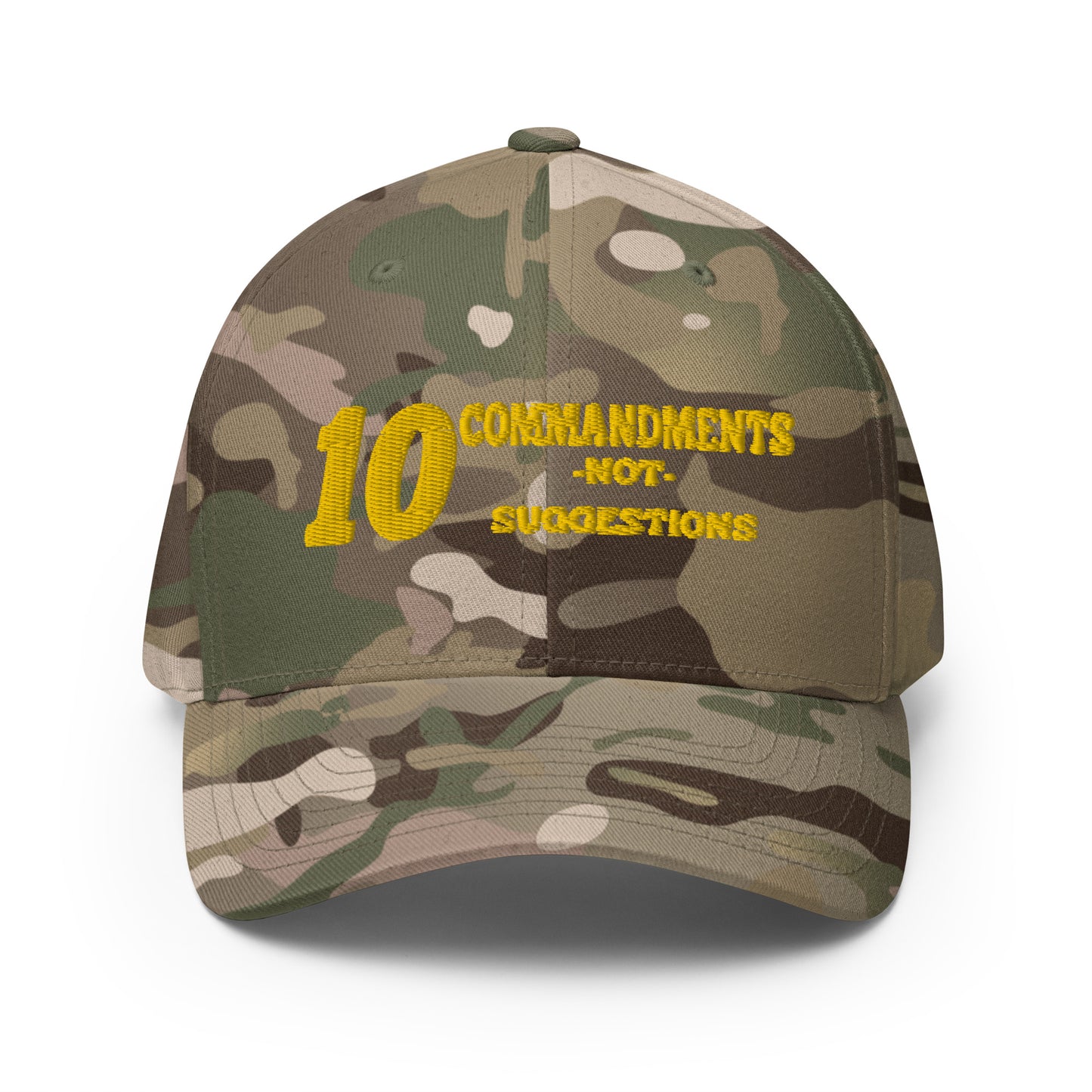 10 Commandment Structured Twill Cap By KISABI®