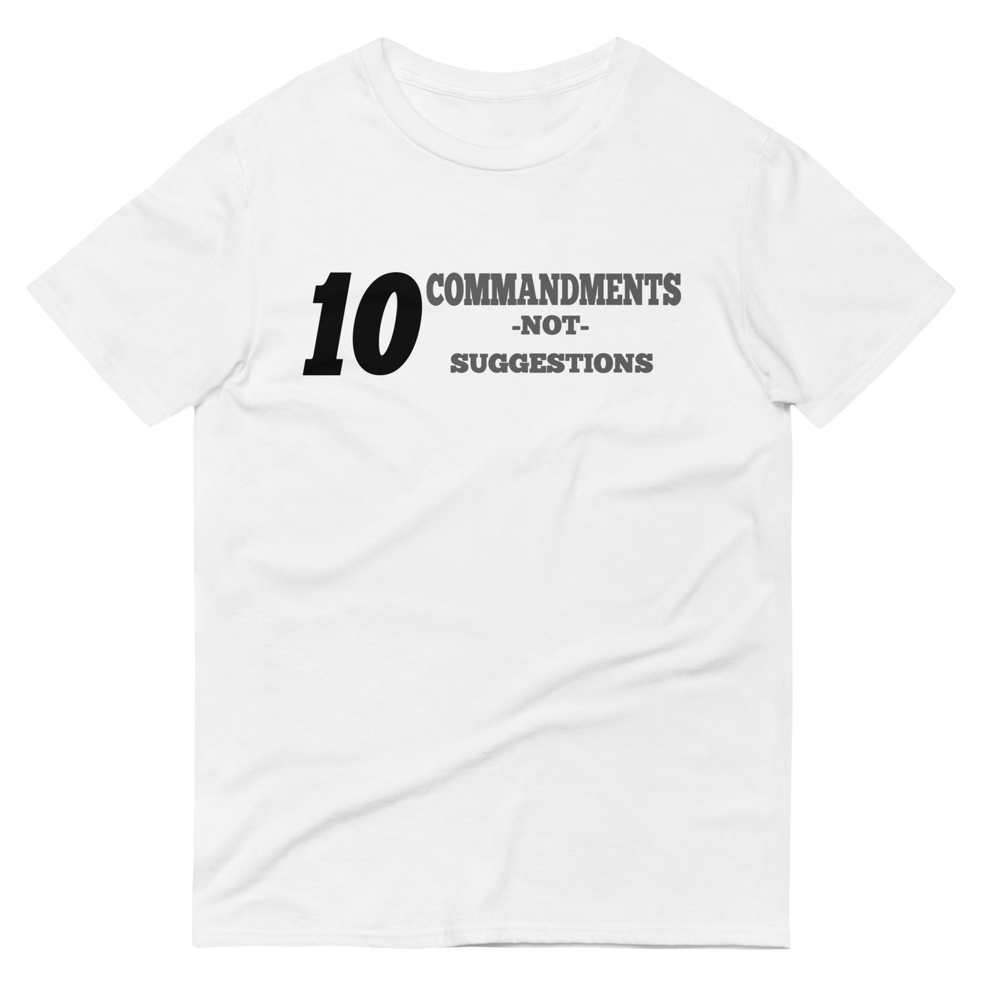 10 Commandments Short-Sleeve T-Shirt By KISABI®